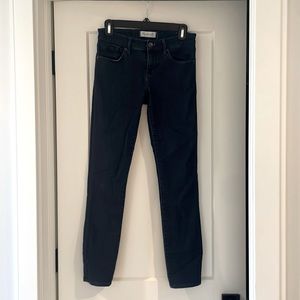 Madewell dark wash pencil jeans